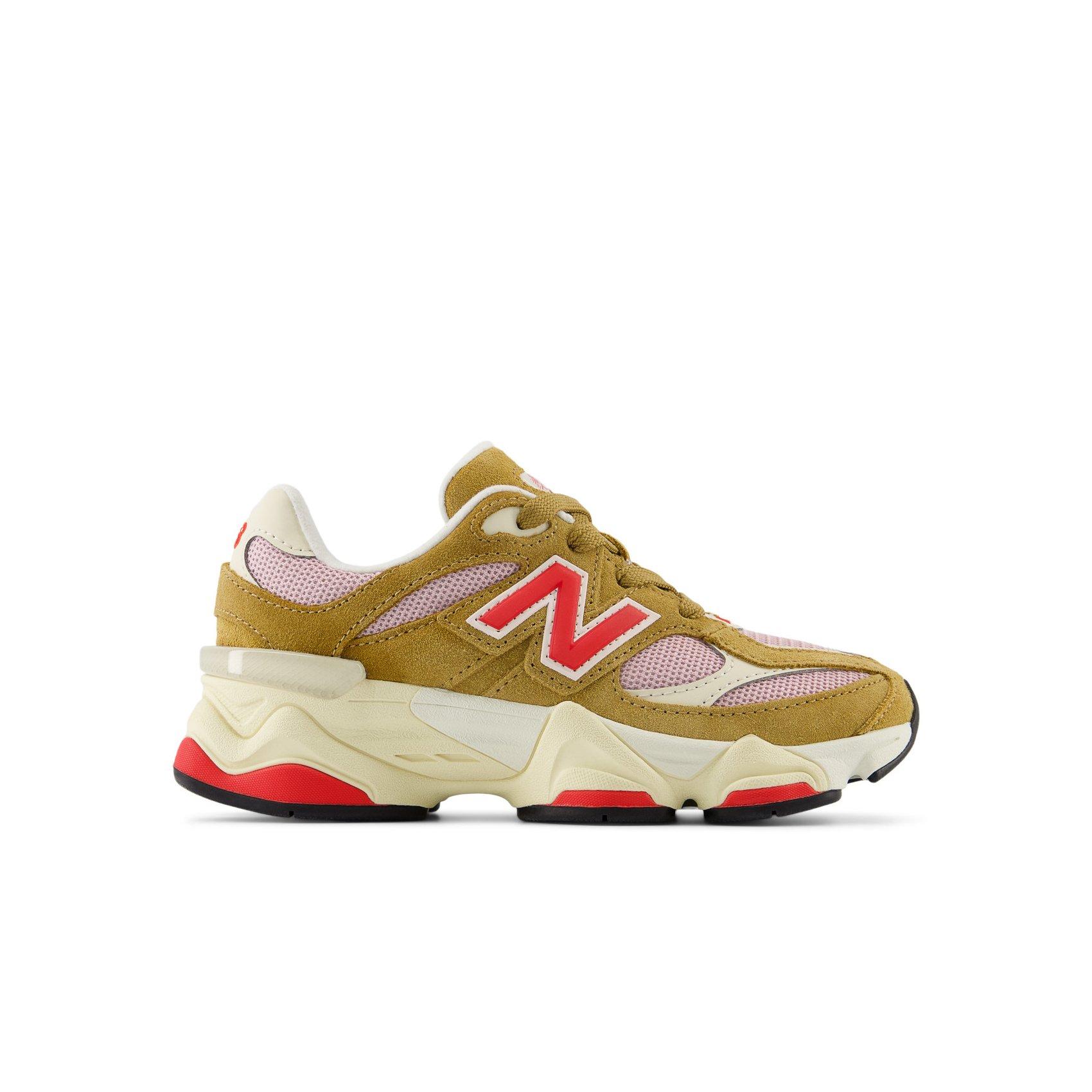 New Balance 9060 "Brown/Red" Preschool Girls' Shoe